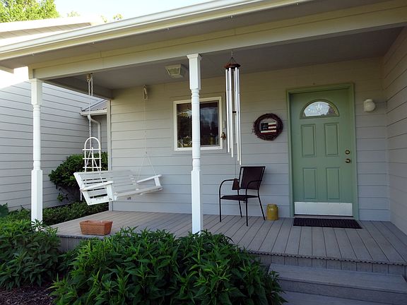 Front Porch with swing