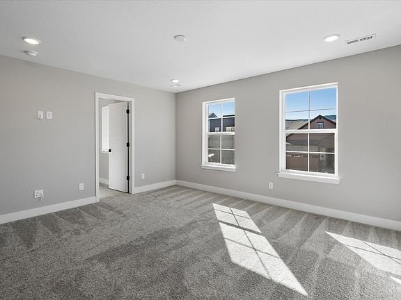 The Telluride floorplan, images taken at Prospect Village at Sterling Ranch