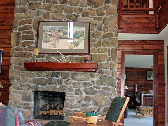 Great room fireplace