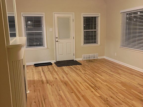 Side entrance from living room