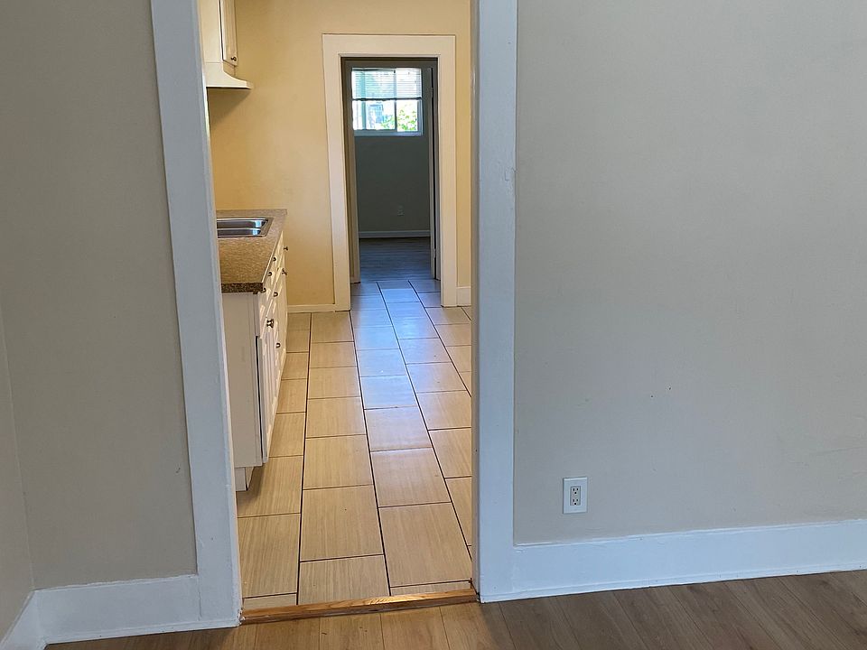 view into kitchen from living or dining room space