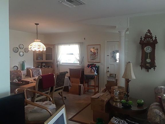 Living room and dining room 