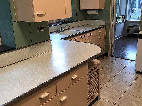 Kitchen and tv room