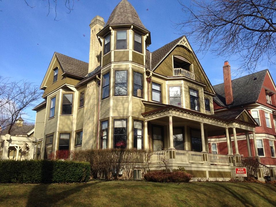 Exterior view. Large, well maintained victorian. Just two blocks from the lake park golf course to the east and just 2 blocks from the Downer Ave. shopping district to the west.