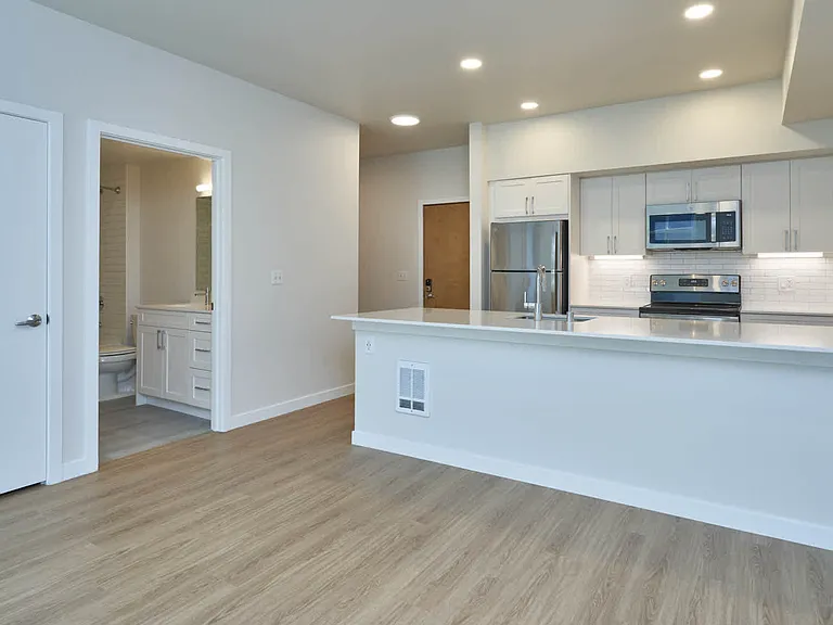 Living Room with Hard Surface Flooring