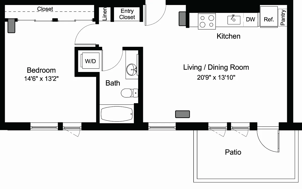 Floor plan A2-1