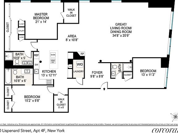 2nd image of 60 Lispenard St APT 4F