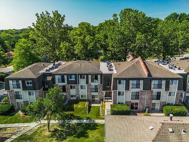 Apartment Community with Shade Trees
