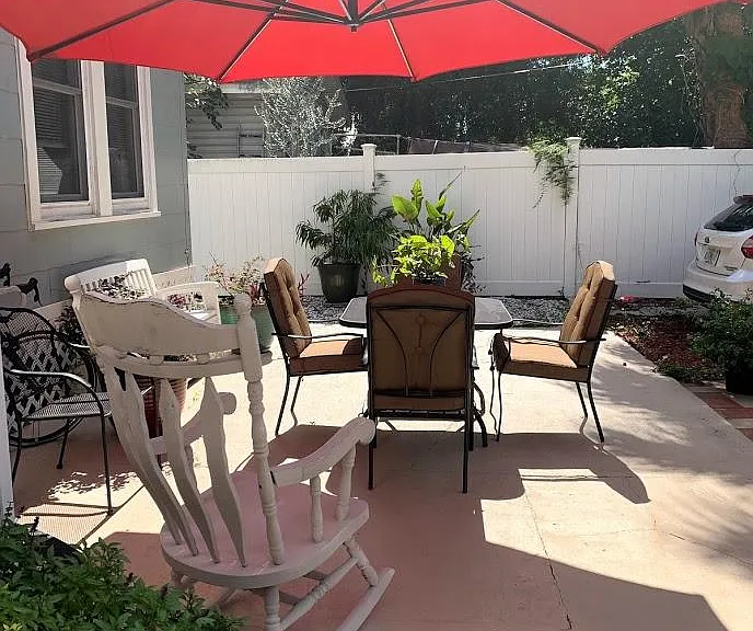 outdoor patio