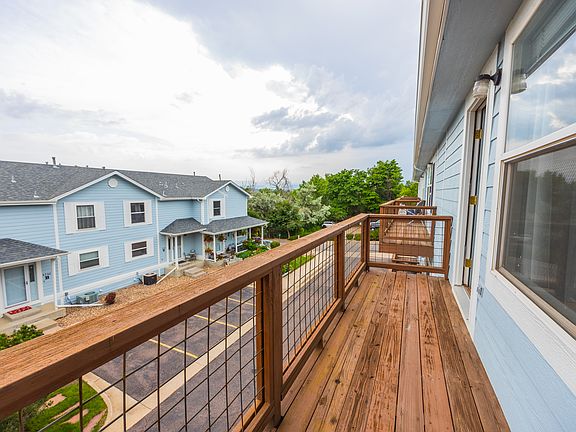 Upstairs deck off main bedroom