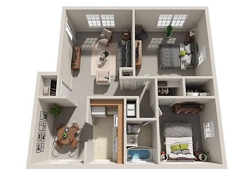 Floor plan B1