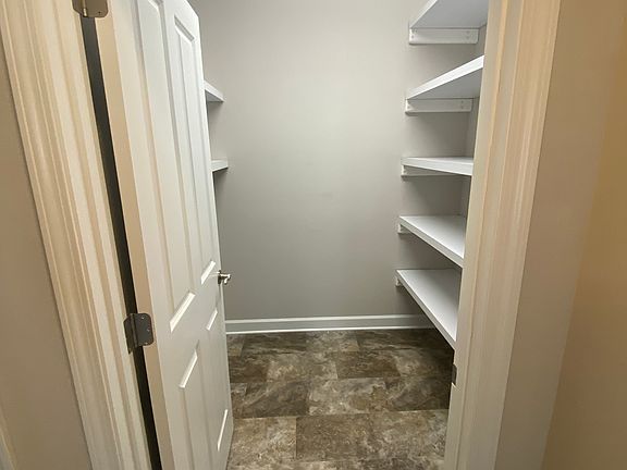 beautiful large walk-in pantry