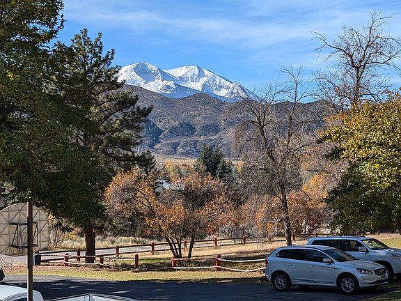 Mt Sopris view from the yard