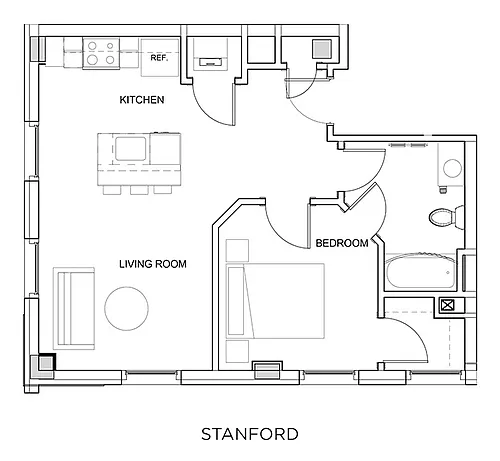 Floor plan Stanford