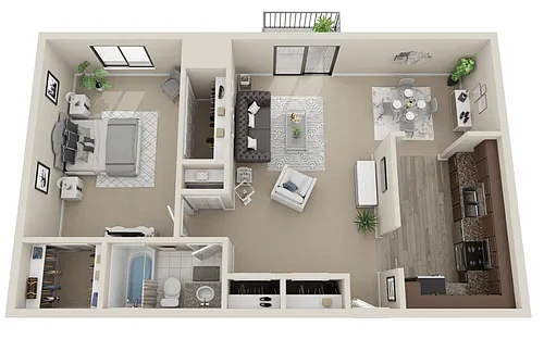 Floor plan The Adams