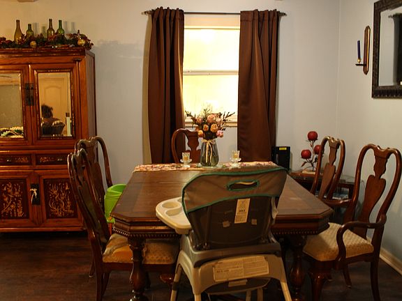 Dining off living room