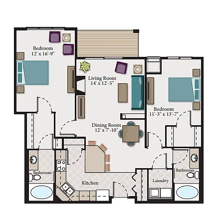 Floor plan B1