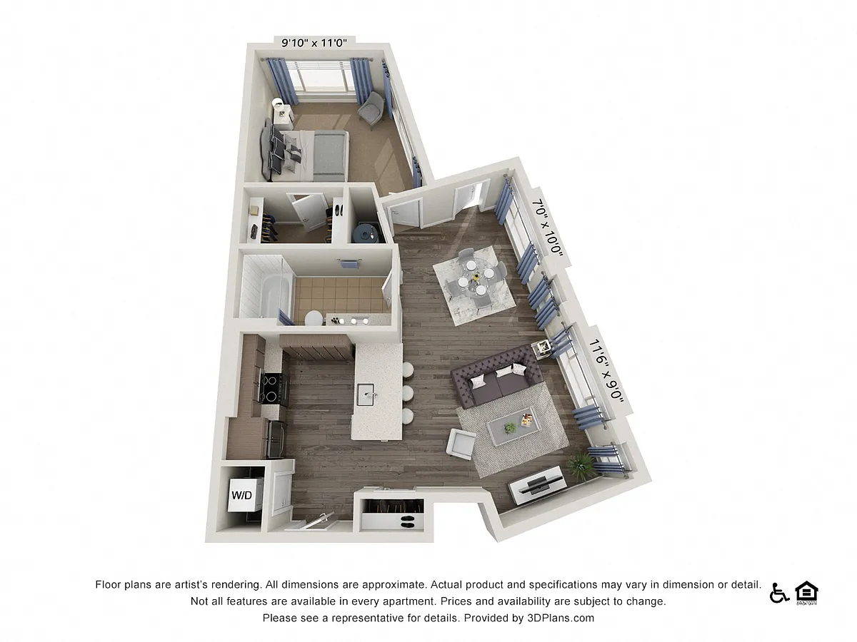 Floor plan Wild Sky