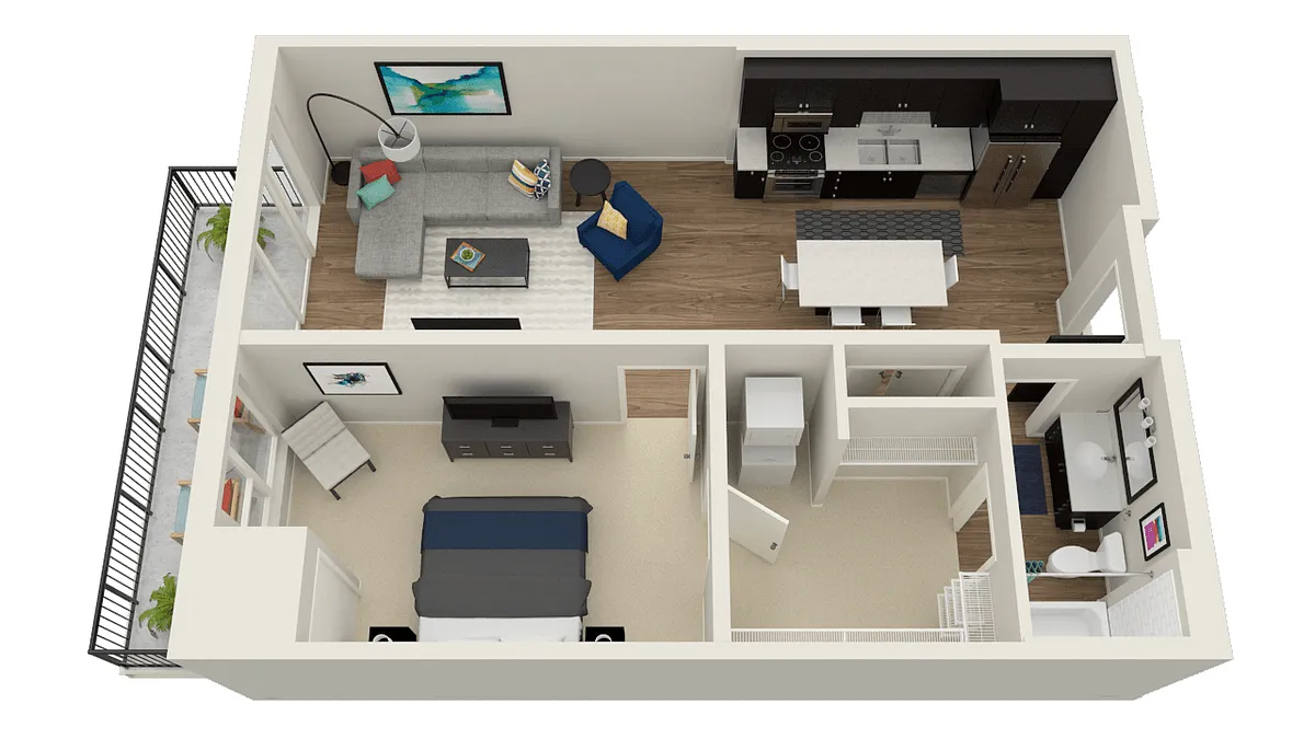 Floor plan Thirty Four