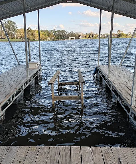 Another view of the dock.