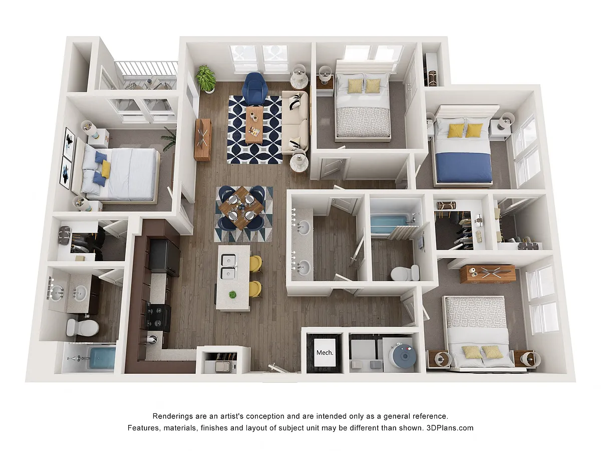 Floor plan D