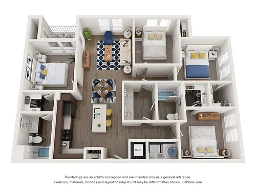 Floor plan D
