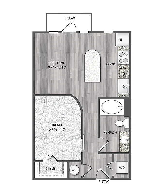 Floor plan A21