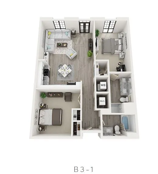 Floor plan B31