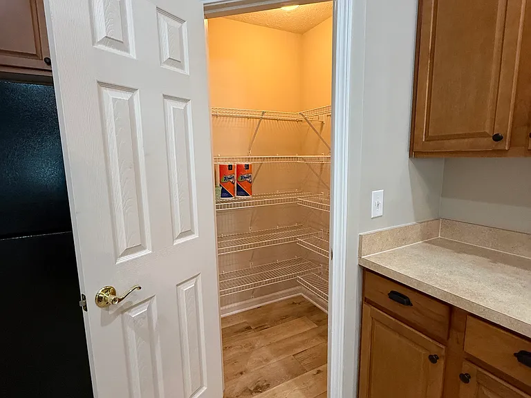 Pantry in kitchen.
