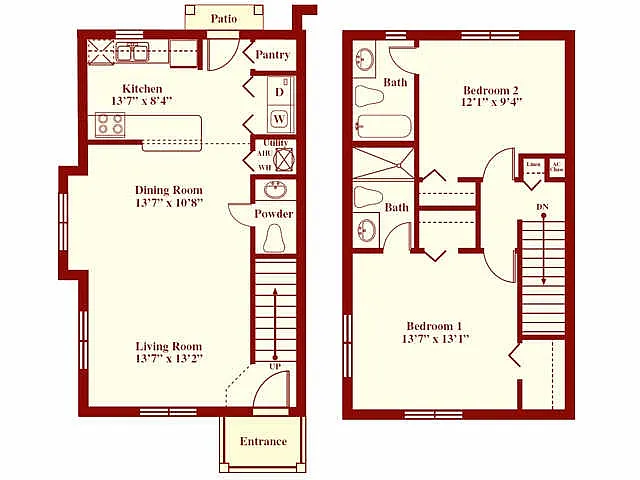 Floor plan The Curacao