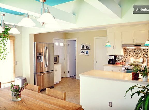 Dining Area into Kitchen