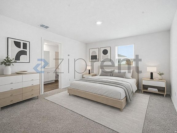 Staged Master Bedroom