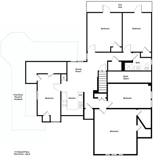 117 Dewitt Pl #5 Photo 1