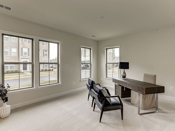 This First Floor Flex Space is the Perfect Place for a Home Office, Playroom, or Game Room