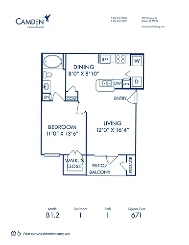 Floor plan B12