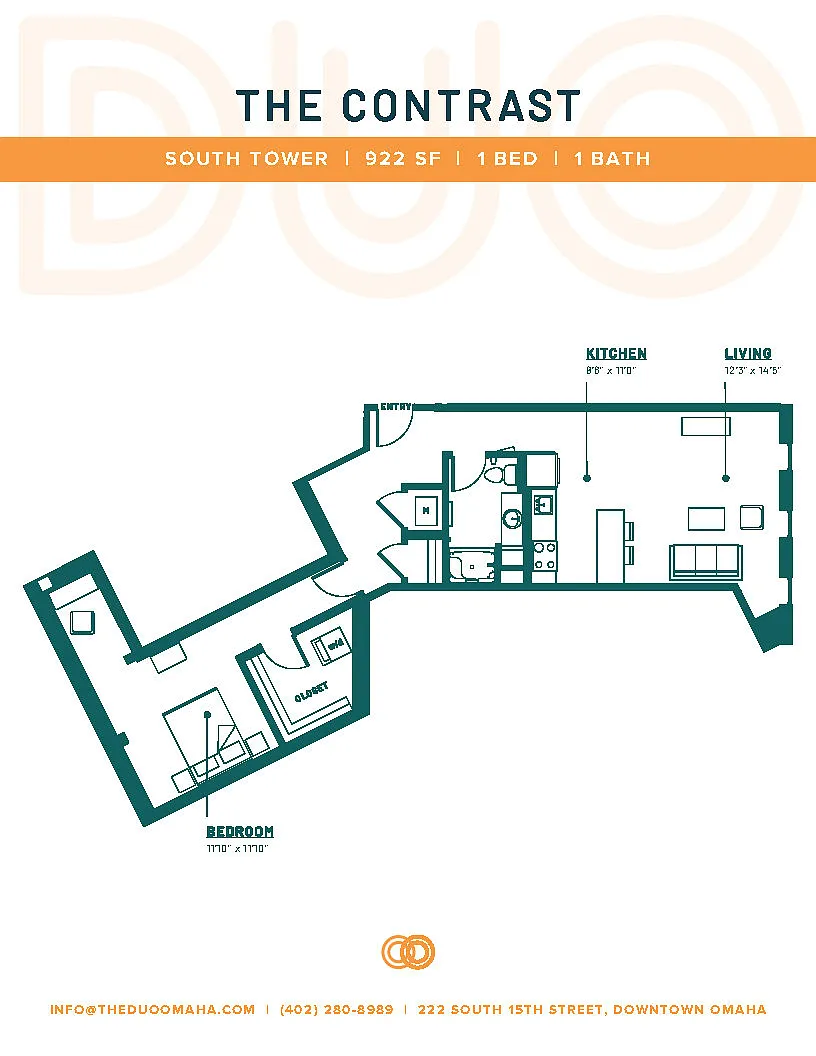 Floor plan The Contrast