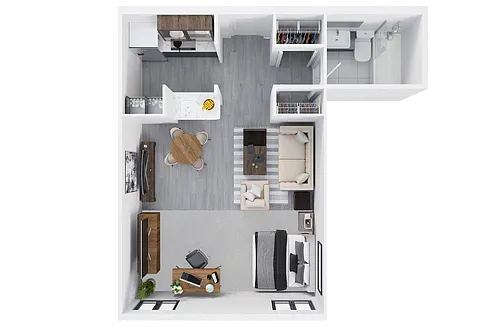 Floor plan Studio