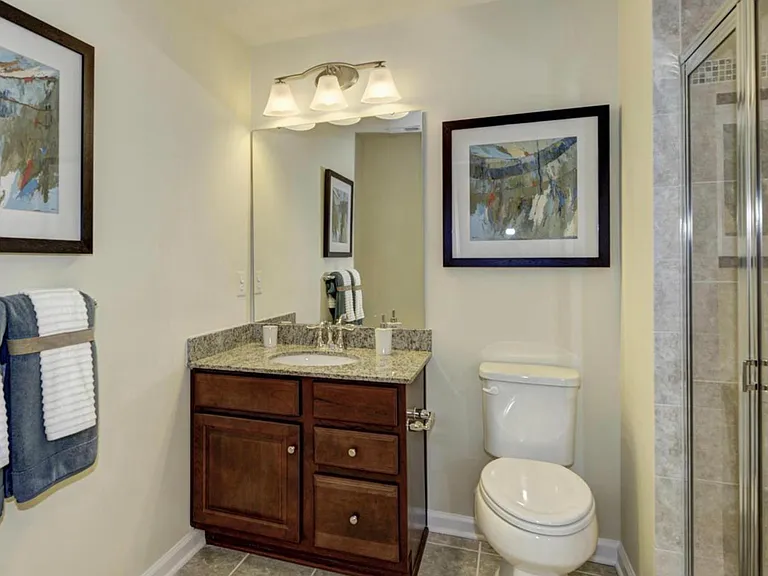 Finished Lower Level - Full Bath