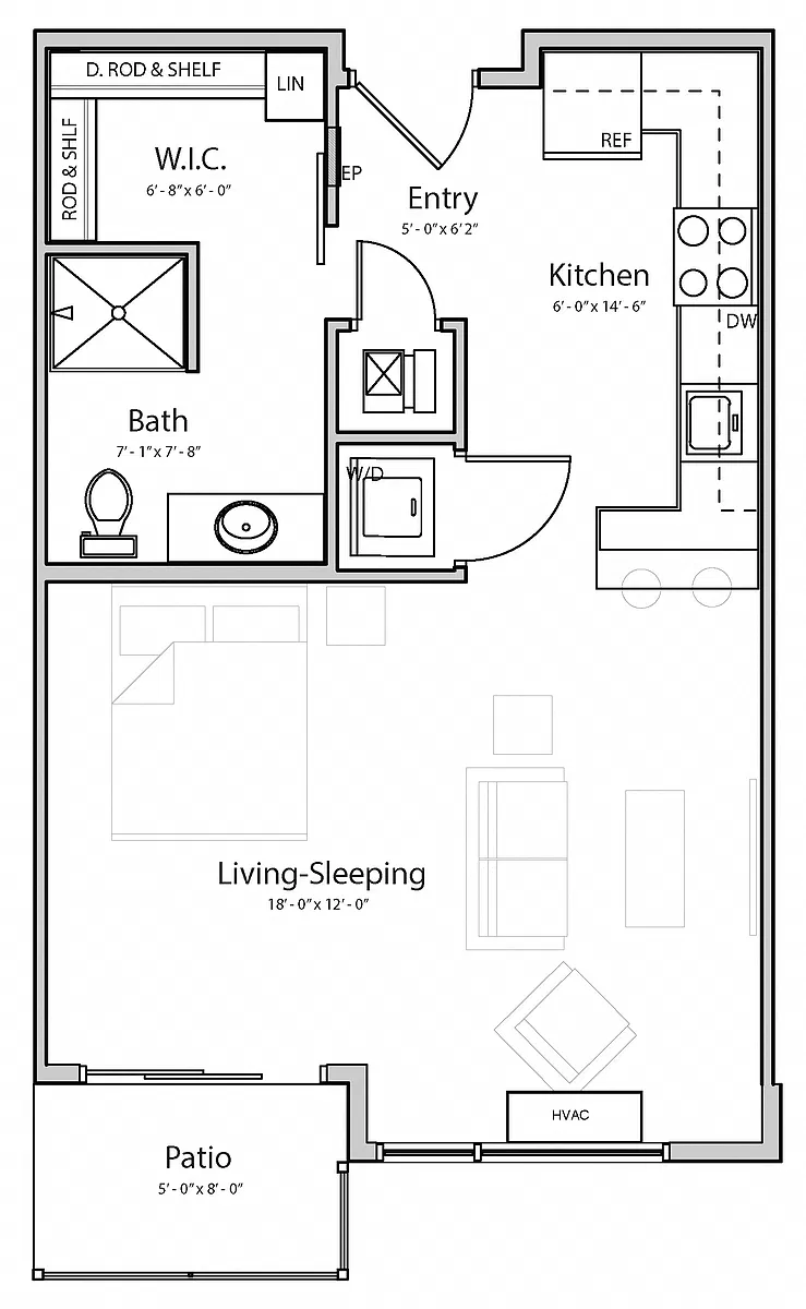 Floor plan Nest (A2.2)