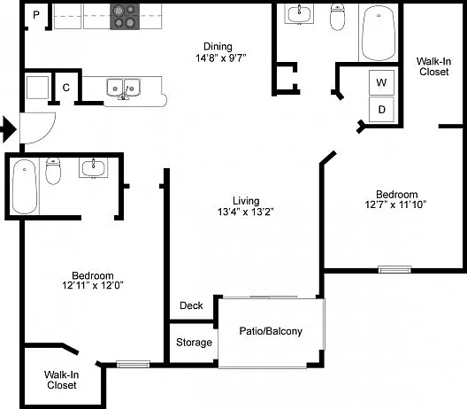 Residences at West Place Apartments — Photo 28