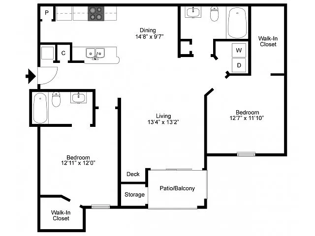 Floor plan The Madonna