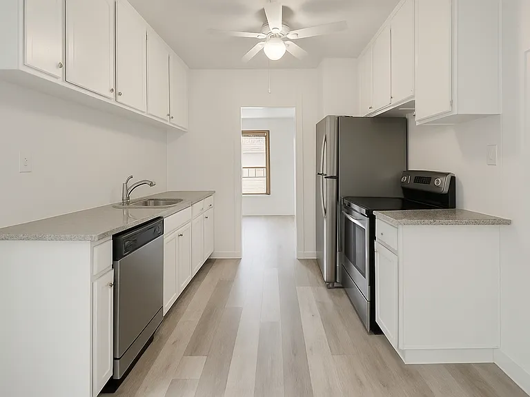 Updated kitchen with granite and new stainless appliances