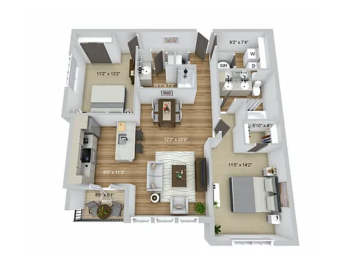 Floor plan Soundwave 2.2