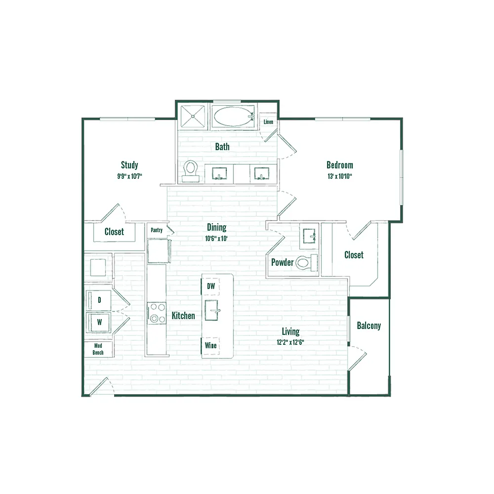 Floor plan A7