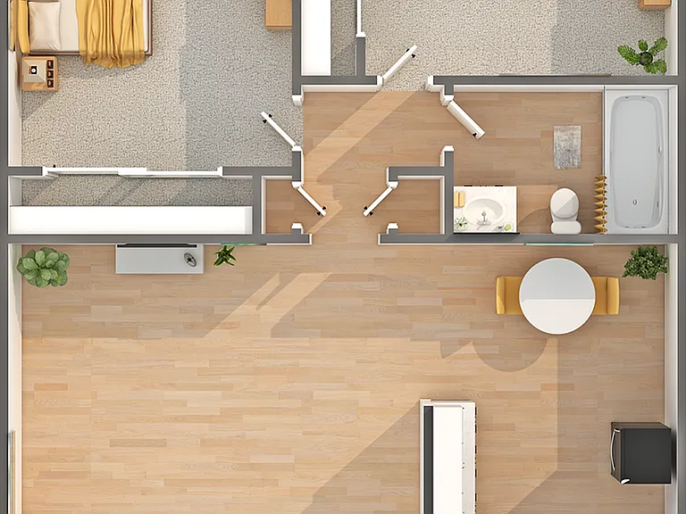 Park | 2-Bedroom Floorplan Park | 2-Bedroom Floorplan