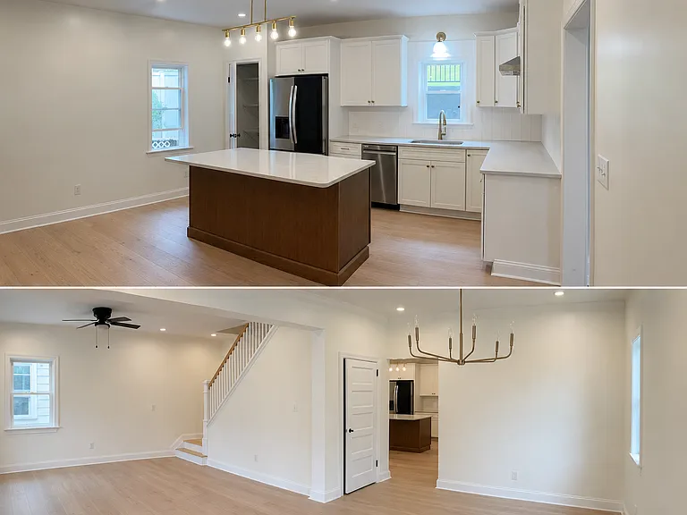 Living/Dining, Kitchen