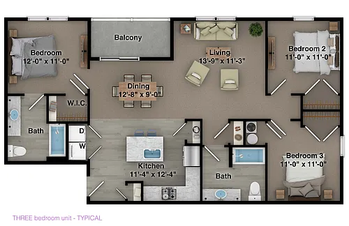 Floor plan Fenwick