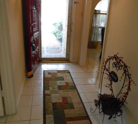Tiled entry