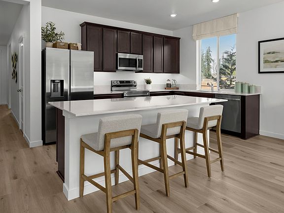 Plan 1860 Modeled - Kitchen