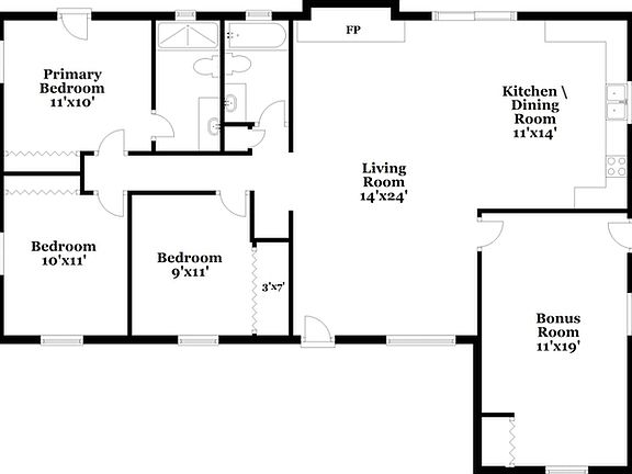 3rd image of 3314 Curtis Dr